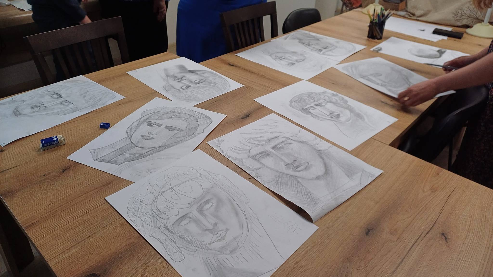 Portreto meistriškumo dirbtuvės